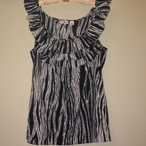 🌺Cato size Large silk ruffle blouse 🌺